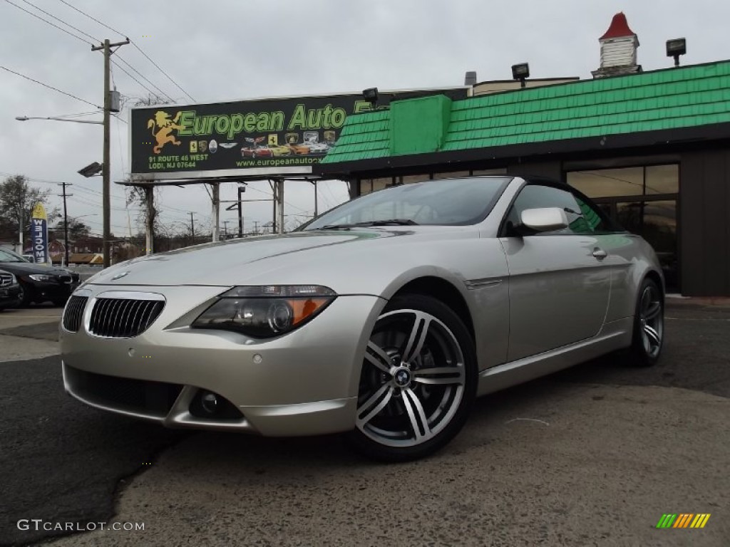 Mineral Silver Metallic BMW 6 Series