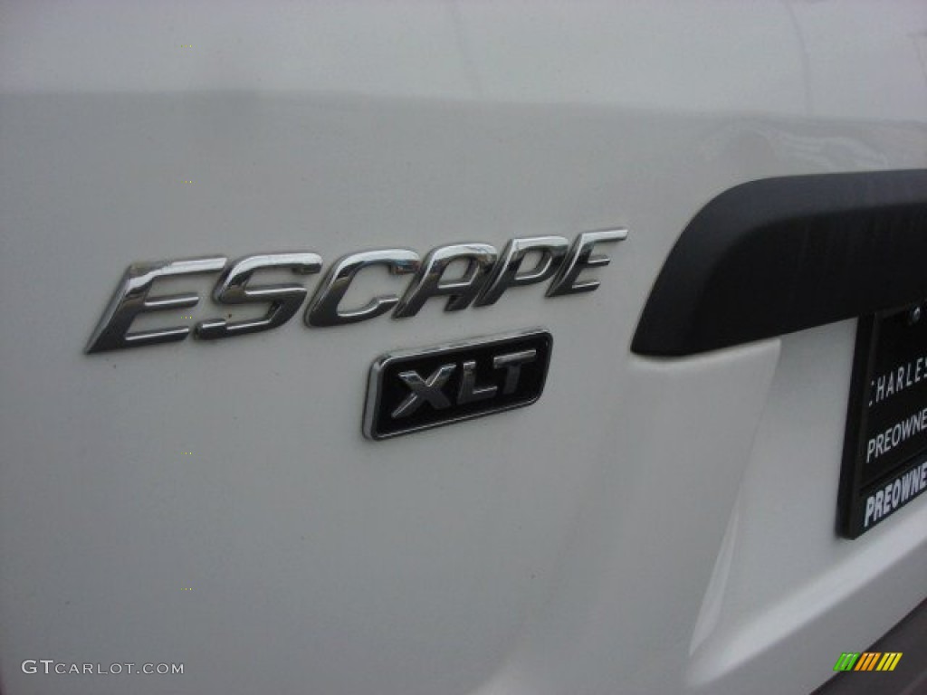 2001 Escape XLT V6 4WD - Oxford White / Medium Parchment Beige photo #27