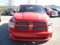 2013 Flame Red Ram 1500 Sport Quad Cab 4x4  photo #3