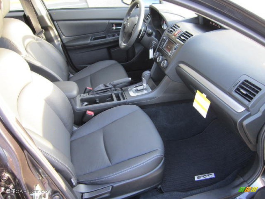 Black Interior 2013 Subaru Impreza 2.0i Sport Limited 5 Door Photo #73656840