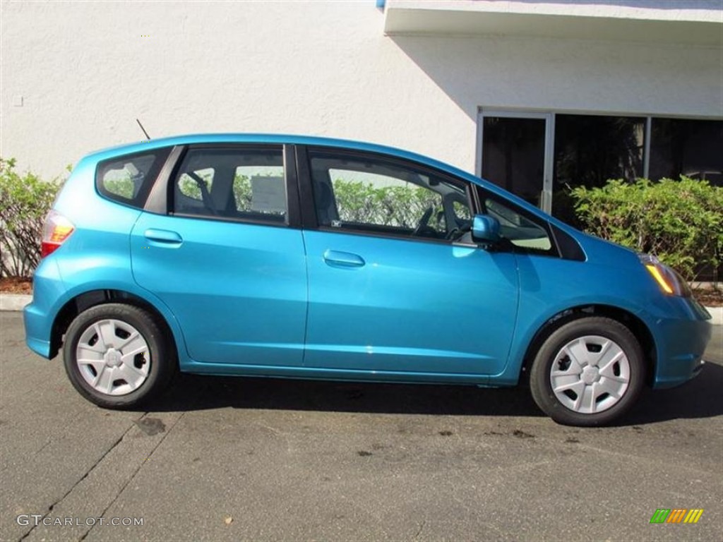 2013 Fit  - Blue Raspberry Metallic / Gray photo #2