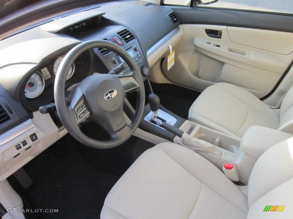 Ivory Interior 2013 Subaru Impreza 2.0i 4 Door Photo #73658051