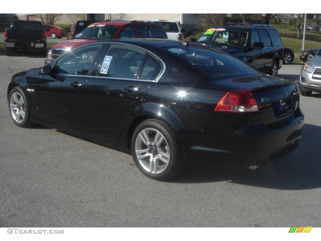 2009 G8 Sedan - Panther Black / Onyx photo #34