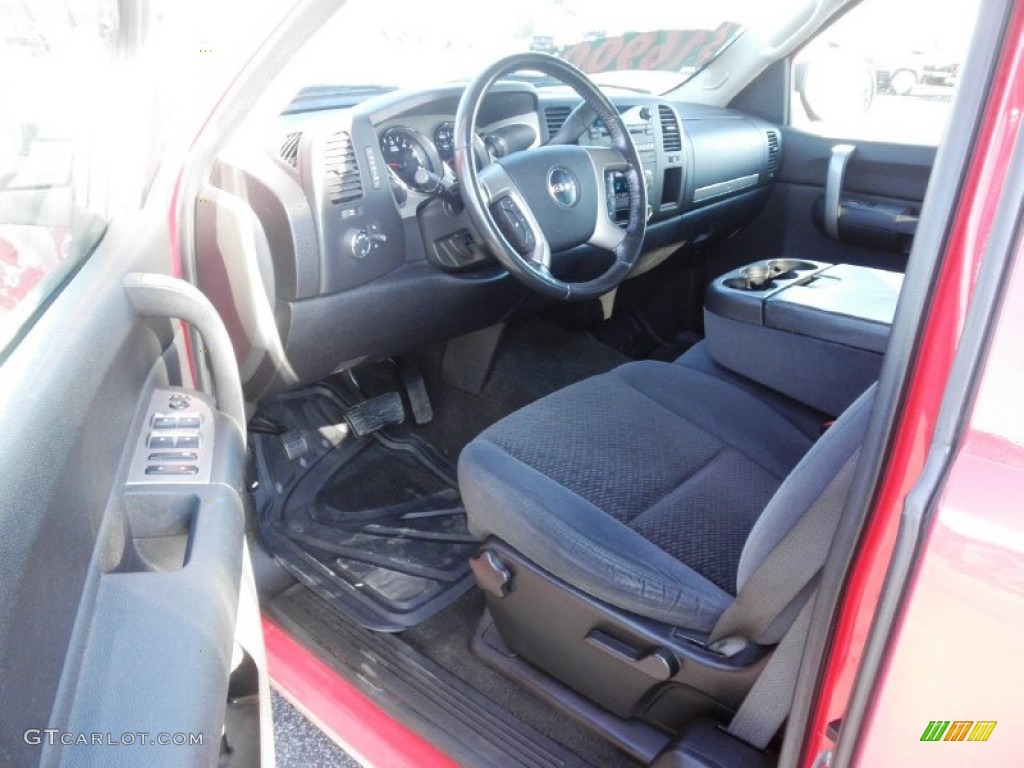 2007 Sierra 1500 SLE Extended Cab - Fire Red / Ebony Black photo #6