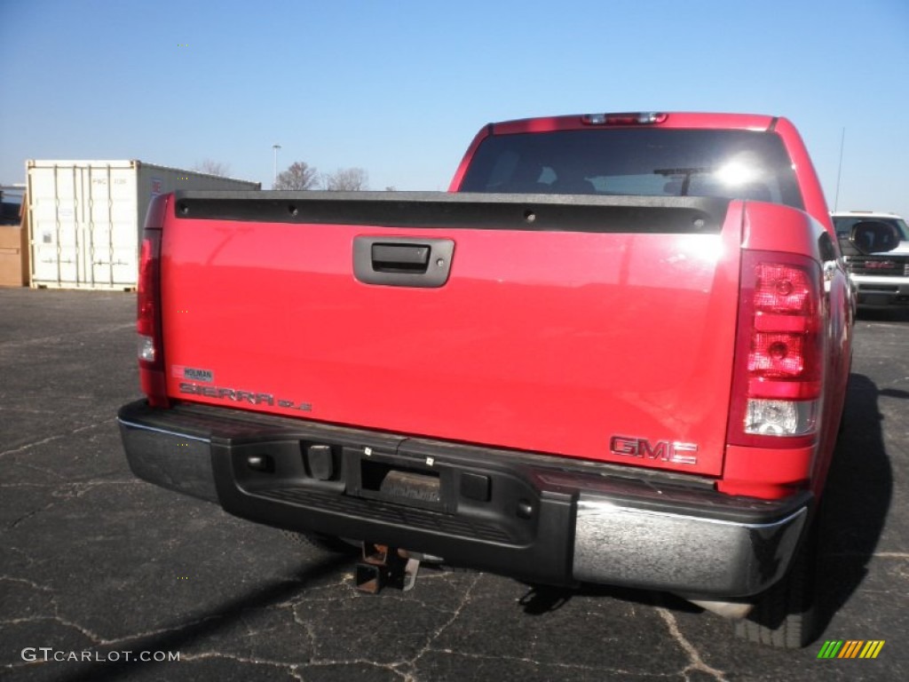 2007 Sierra 1500 SLE Extended Cab - Fire Red / Ebony Black photo #18