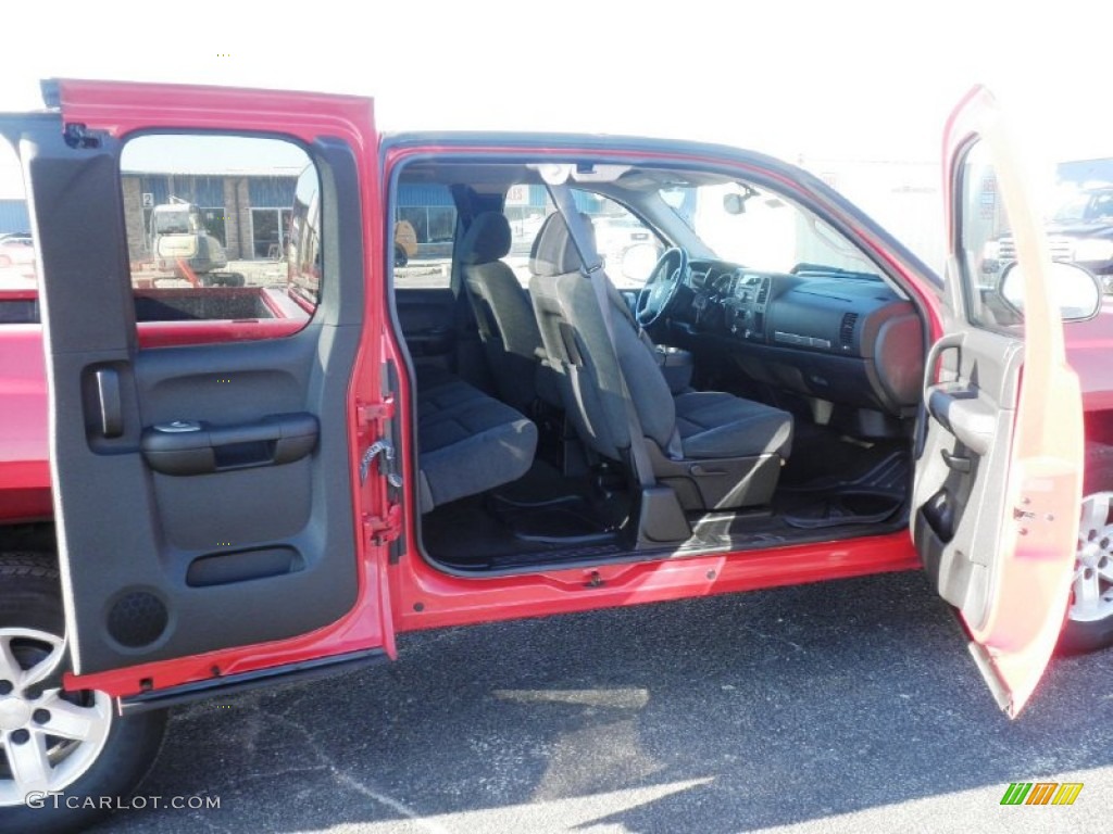 2007 Sierra 1500 SLE Extended Cab - Fire Red / Ebony Black photo #19