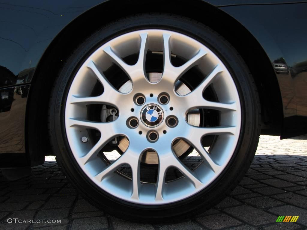 2008 3 Series 328i Coupe - Jet Black / Black photo #28