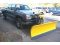 Graystone Metallic - Silverado 2500HD Work Truck Extended Cab 4x4 Photo No. 9
