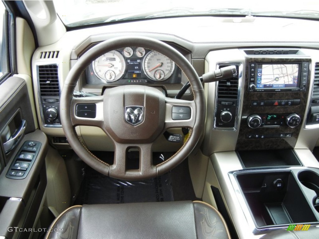 2011 Dodge Ram 3500 HD Laramie Longhorn Mega Cab 4x4 Dually Dashboard Photos