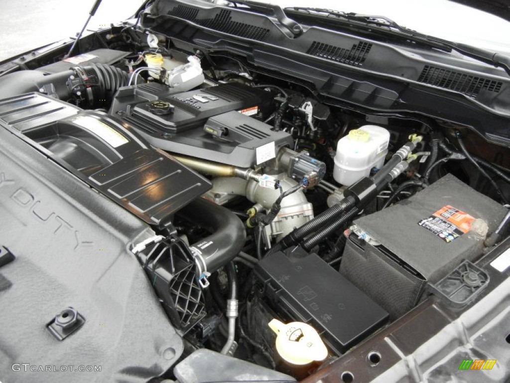 2011 Dodge Ram 3500 HD Laramie Longhorn Mega Cab 4x4 Dually Engine Photos