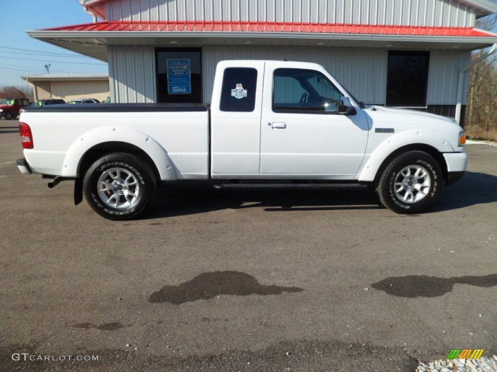 Oxford White 2008 Ford Ranger Sport SuperCab 4x4 Exterior Photo #73660833