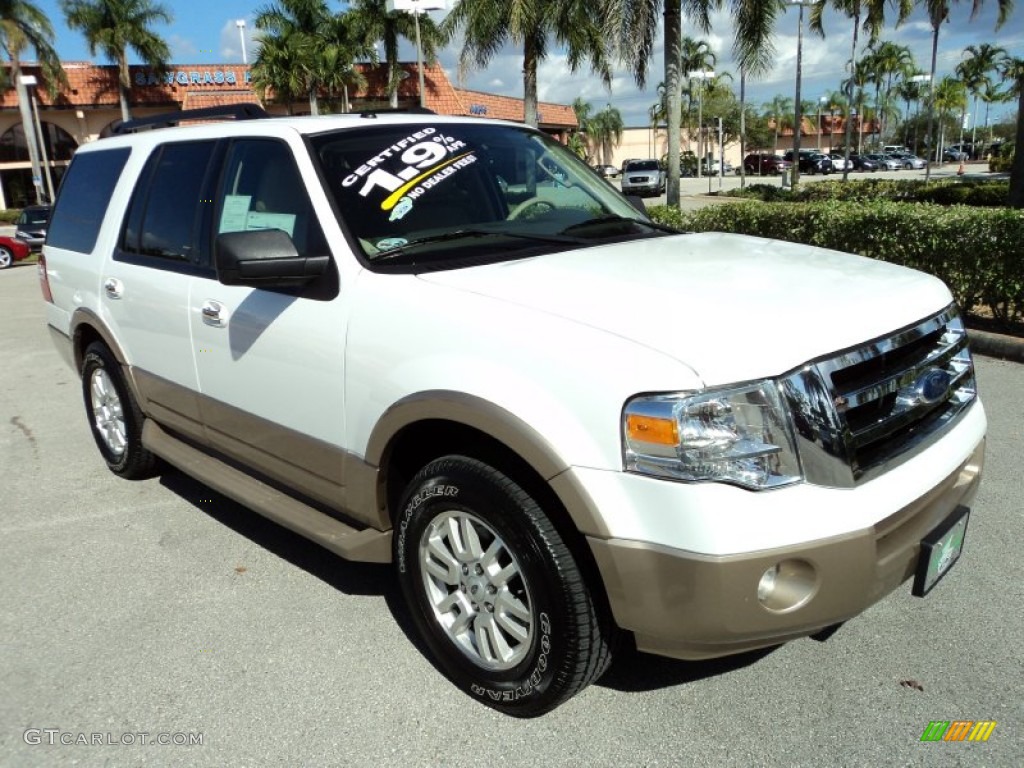 Oxford White 2012 Ford Expedition XLT Exterior Photo #73661385