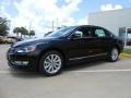 2013 Black Volkswagen Passat 2.5L SEL  photo #3