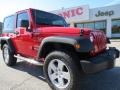 2012 Flame Red Jeep Wrangler Sport S 4x4  photo #1