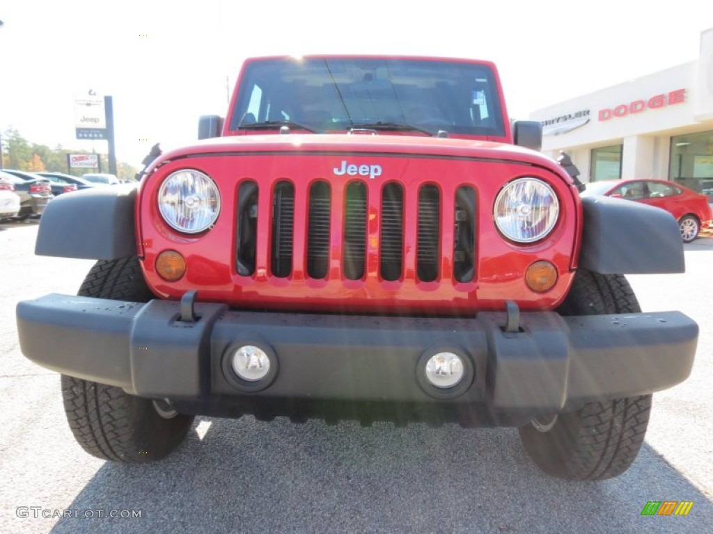 2012 Wrangler Sport S 4x4 - Flame Red / Black photo #2