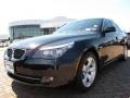 2008 Black Sapphire Metallic BMW 5 Series 528i Sedan  photo #9