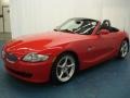 2008 Bright Red BMW Z4 3.0si Roadster  photo #1