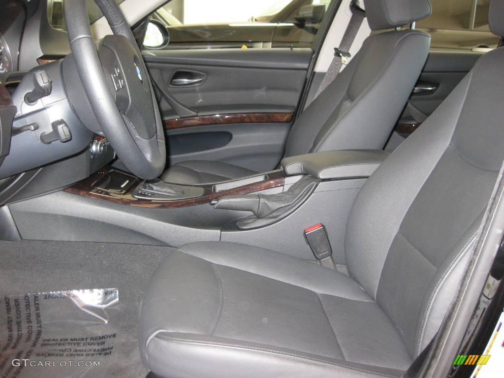 2008 3 Series 328i Sedan - Jet Black / Black photo #27