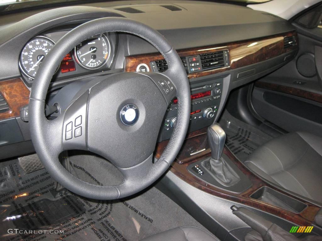2008 3 Series 328i Sedan - Jet Black / Black photo #28