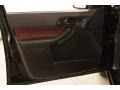2005 Ford Focus Charcoal/Red Interior Door Panel Photo