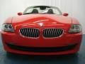 2008 Bright Red BMW Z4 3.0si Roadster  photo #3