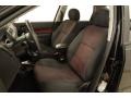Charcoal/Red 2005 Ford Focus ZX4 ST Sedan Interior Color