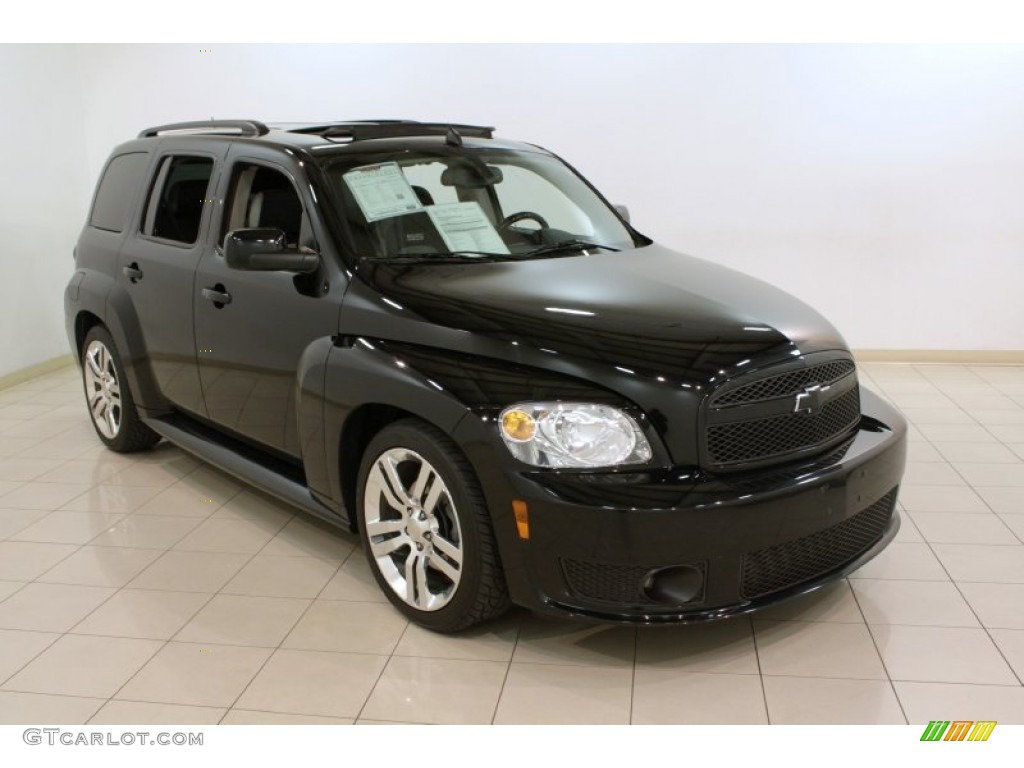 2008 HHR SS - Black / Ebony Black/Gray photo #1