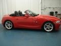 2008 Bright Red BMW Z4 3.0si Roadster  photo #5