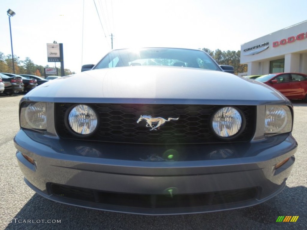 2007 Mustang GT Premium Coupe - Tungsten Grey Metallic / Light Graphite photo #2