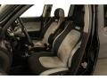 2008 Chevrolet HHR Ebony Black/Gray Interior Front Seat Photo