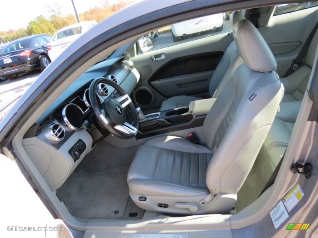 2007 Mustang GT Premium Coupe - Tungsten Grey Metallic / Light Graphite photo #11