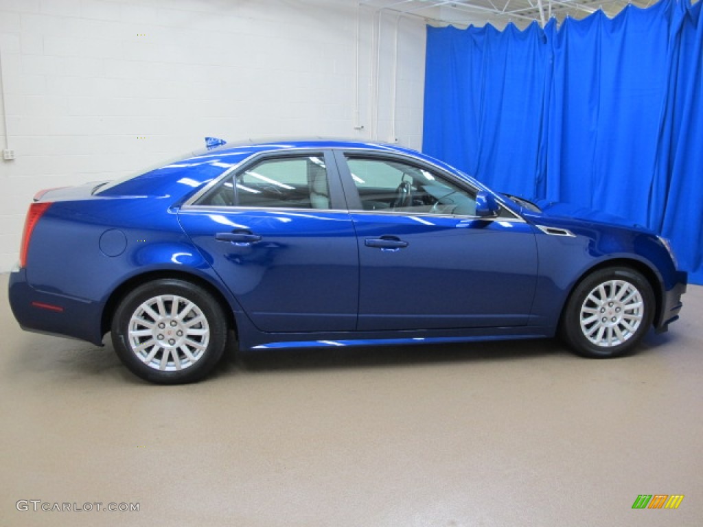 Opulent Blue Metallic 2012 Cadillac CTS 4 3.0 AWD Sedan Exterior Photo #73663379
