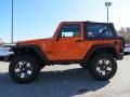 2013 Crush Orange Jeep Wrangler Sport 4x4  photo #4