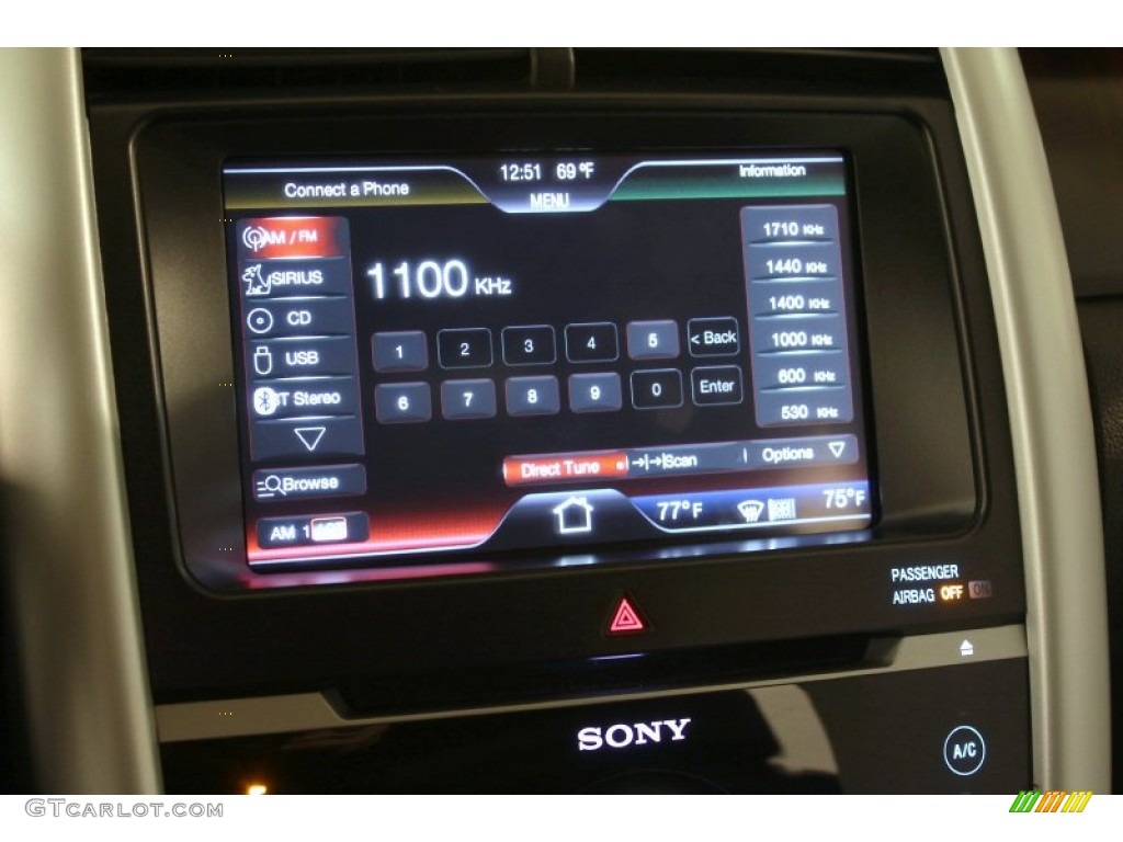 2011 Edge Limited - Earth Metallic / Charcoal Black photo #15