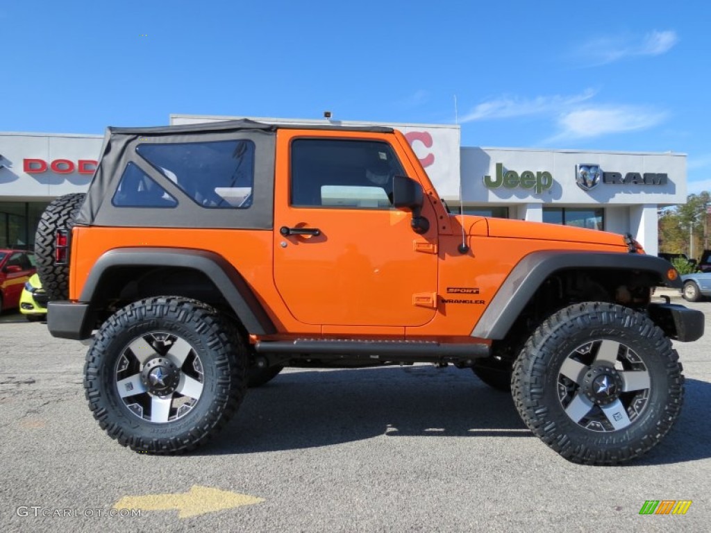 2013 Jeep Wrangler Sport 4x4 Custom Wheels Photo #73663503