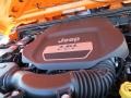 2013 Crush Orange Jeep Wrangler Sport 4x4  photo #9
