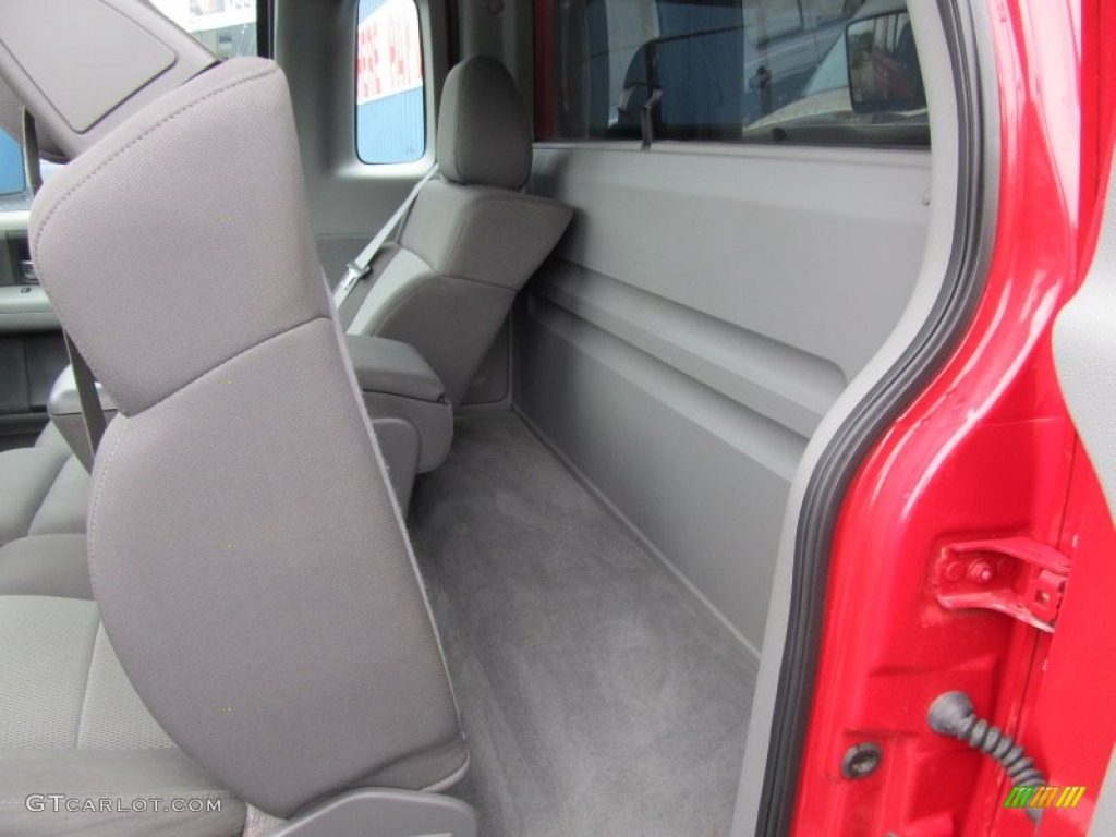 2004 F150 XLT Regular Cab 4x4 - Bright Red / Black/Medium Flint photo #10