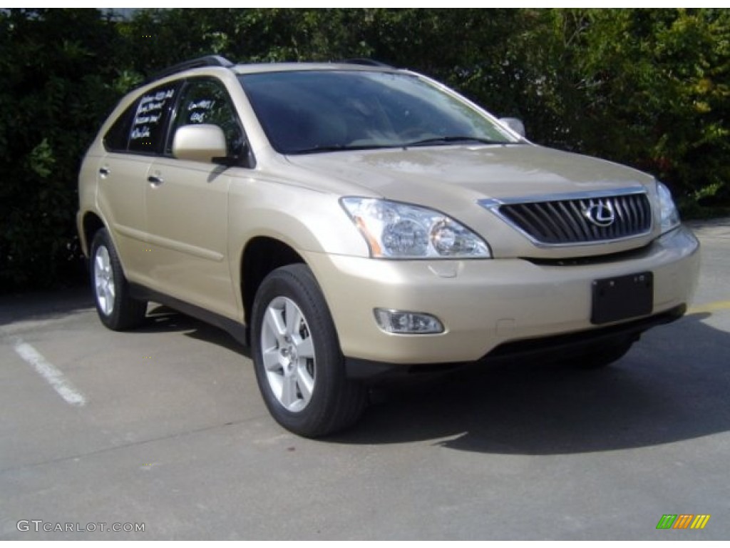 2009 RX 350 AWD - Golden Almond Metallic / Parchment photo #1