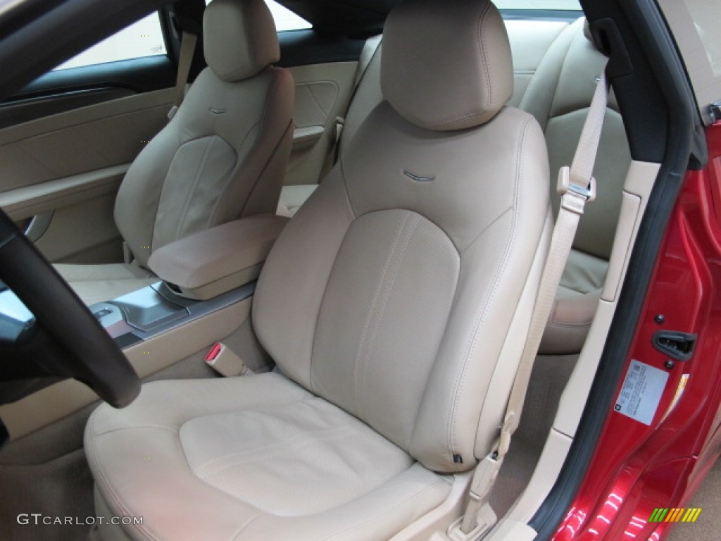 2012 Cadillac CTS 4 AWD Coupe Front Seat Photo #73664511