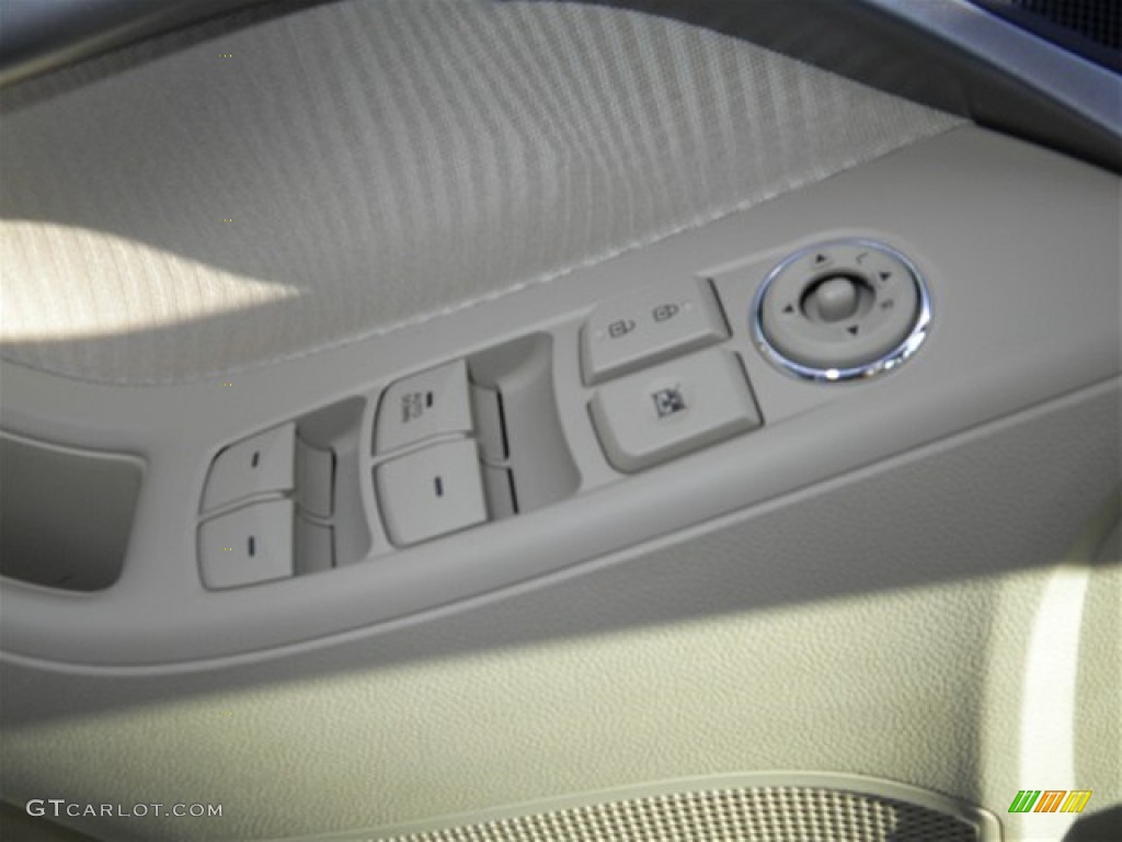 2012 Elantra GLS - Polar White / Beige photo #35