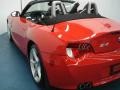 2008 Bright Red BMW Z4 3.0si Roadster  photo #45