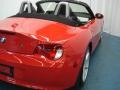 2008 Bright Red BMW Z4 3.0si Roadster  photo #46