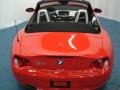 2008 Bright Red BMW Z4 3.0si Roadster  photo #48