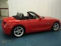 2008 Bright Red BMW Z4 3.0si Roadster  photo #50