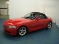2008 Bright Red BMW Z4 3.0si Roadster  photo #54
