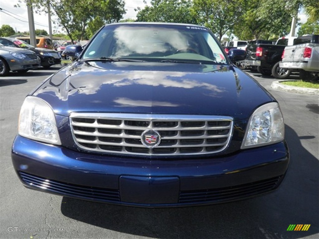 2005 DeVille DHS - Blue Chip / Dark Gray photo #3