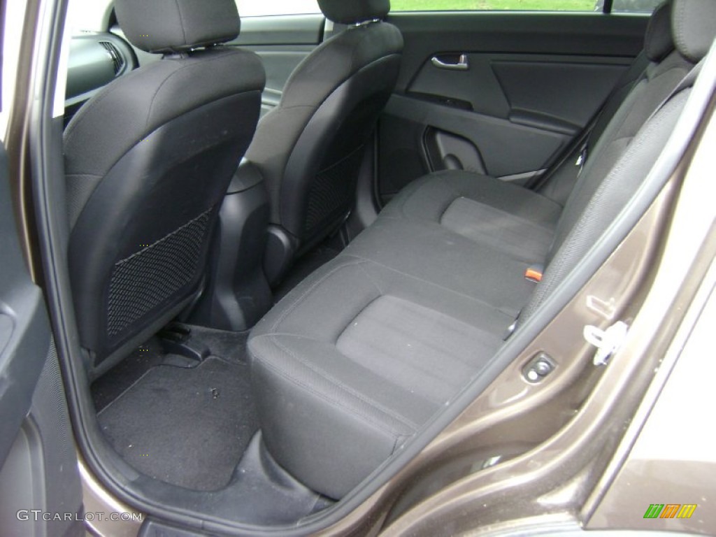 2011 Kia Sportage Standard Sportage Model Rear Seat Photos