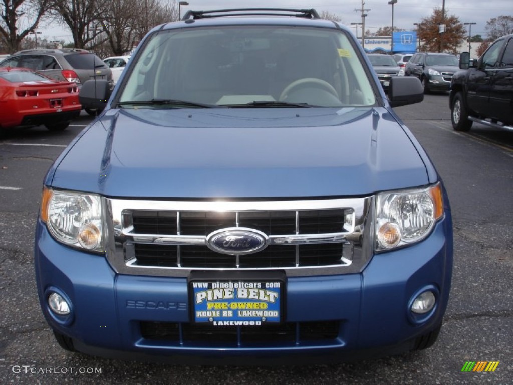 2009 Escape XLT - Sport Blue Metallic / Stone photo #2