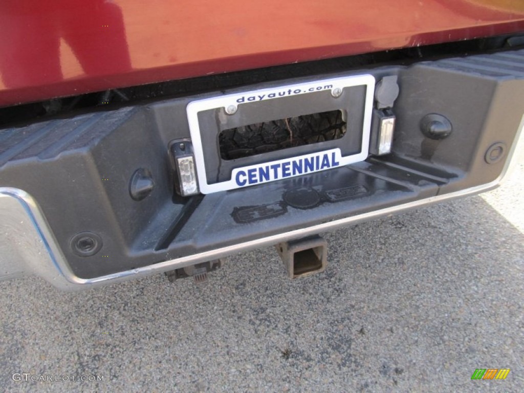 2006 F150 XLT SuperCab 4x4 - Dark Toreador Red Metallic / Tan photo #6