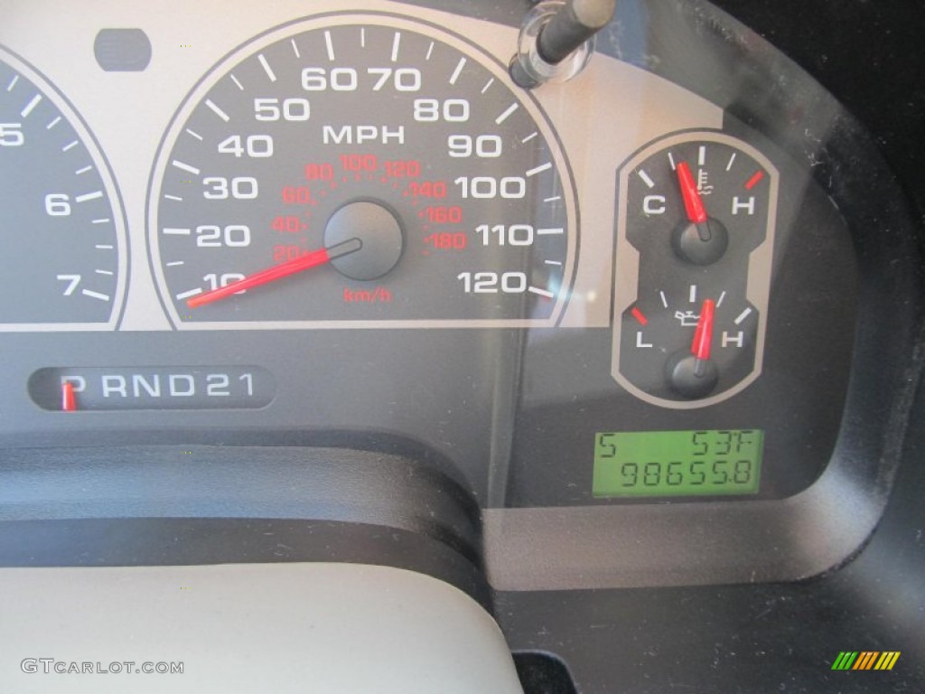 2006 F150 XLT SuperCab 4x4 - Dark Toreador Red Metallic / Tan photo #20
